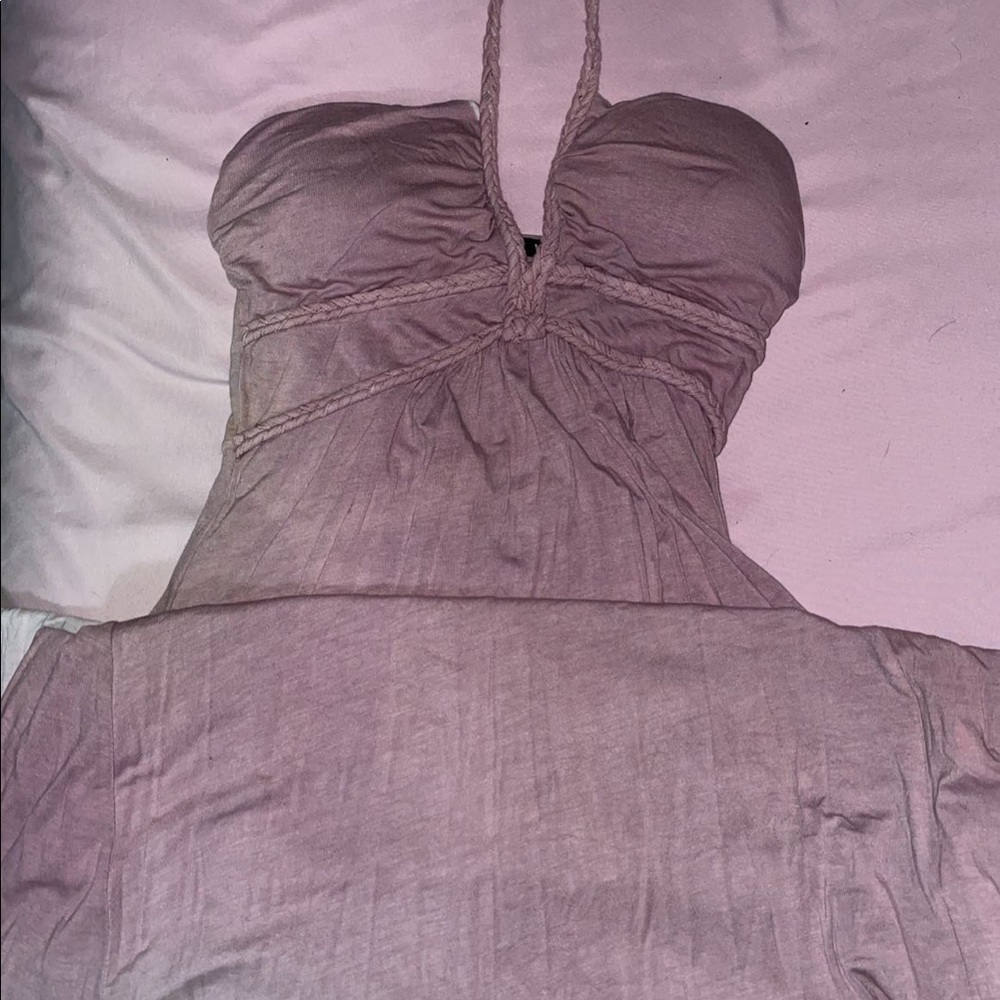 Jessica Simpson dress! This dress is a pretty lilac ombré dress
